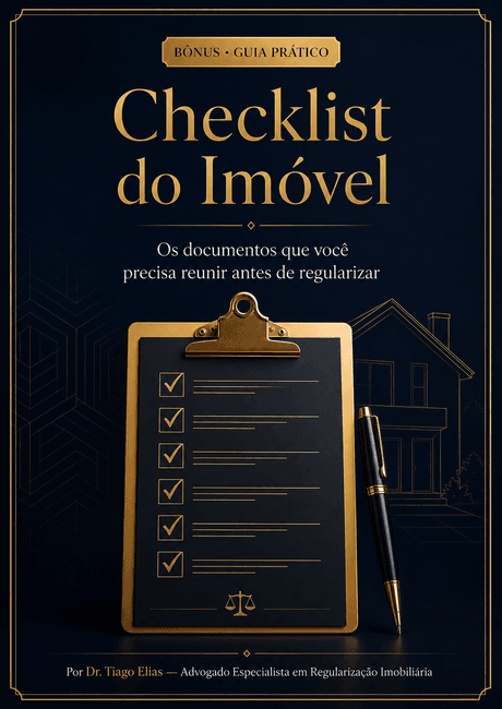 Capa do Checklist do Imóvel, bônus do guia Os 5 Caminhos