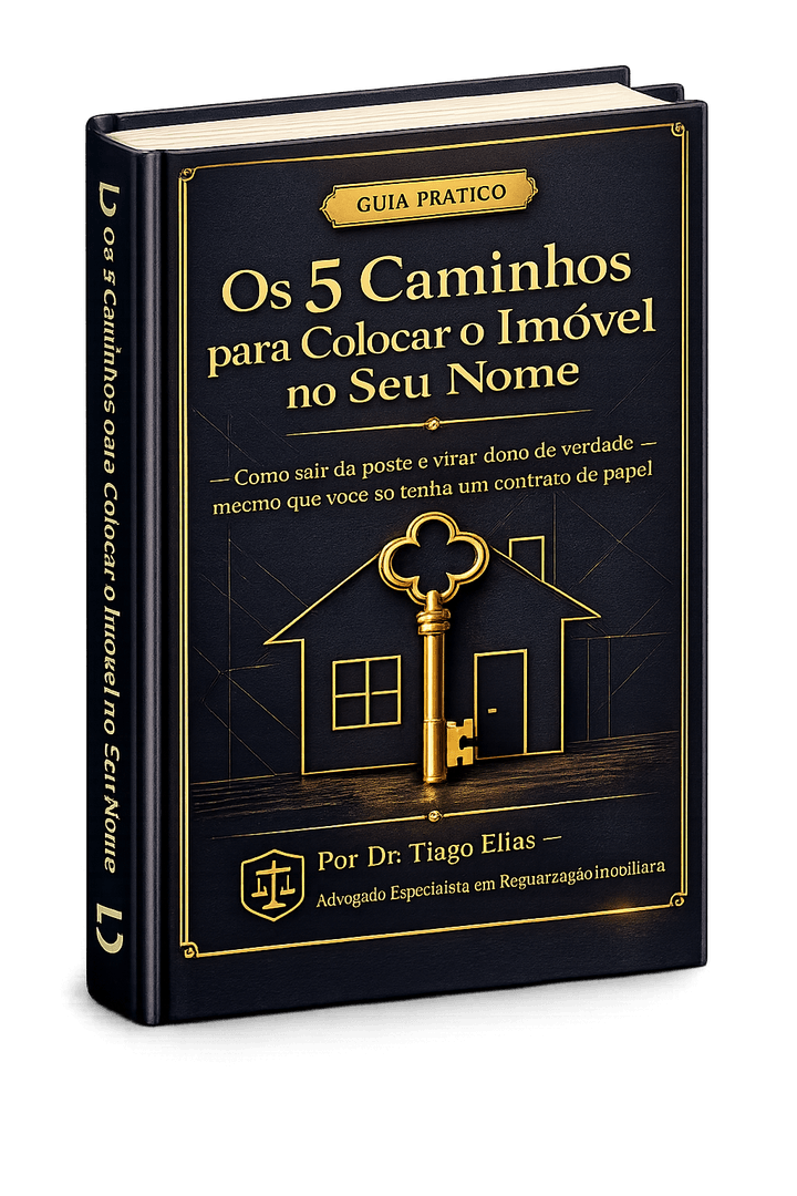 Ebook Os 5 Caminhos para Colocar o Imóvel no Seu Nome